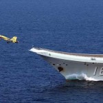 PLA J-15 fighter completes heavy-load take off from Liaoning aircraft carrier